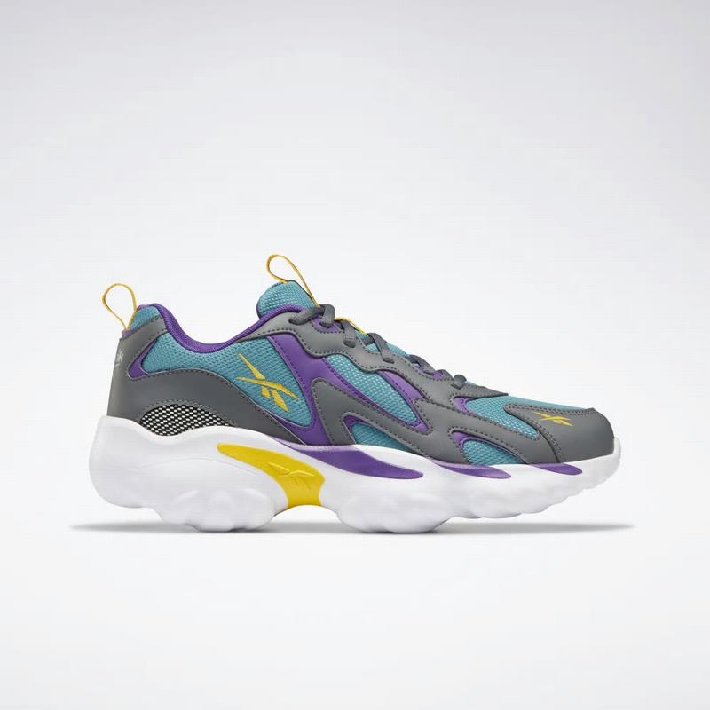 Tenisi Reebok Dmx Series 1000 Dama Gri/Galbeni Romania QD9721OV